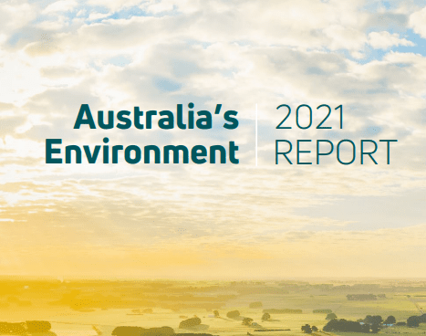 Australia's Environment Report 2021 image | Featured Image for Australia's Environment in 2021 page for TERN.