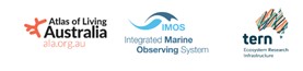 ALA, IMOS and TERN Logos | Featured Image for Streamlined Data for Environmental Reporting Page by TERN.
