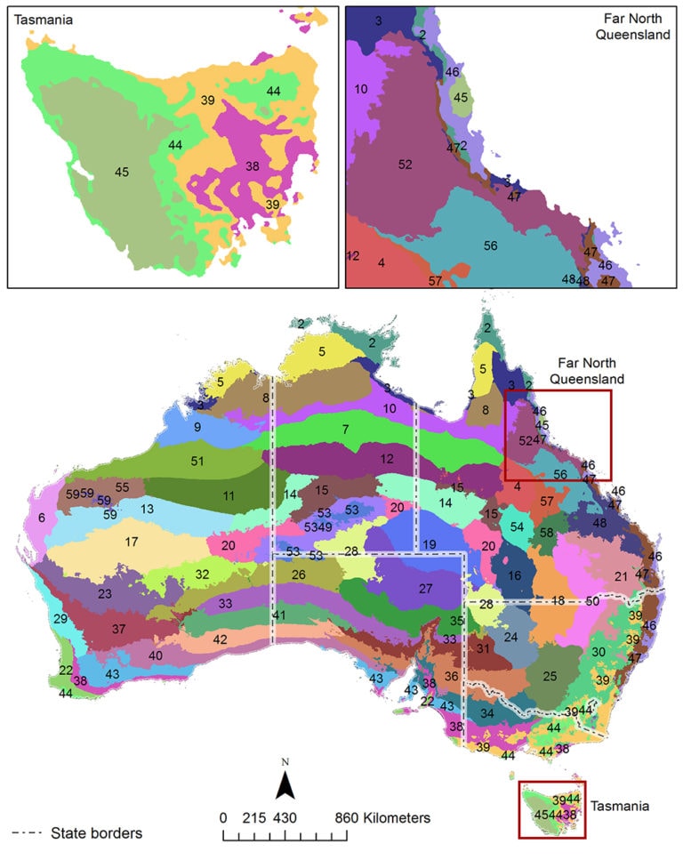 Australia’s newest globally consistent ecosystem map | TERN Australia