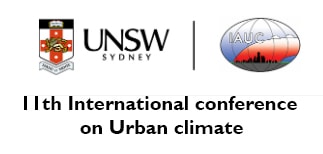 11th International conference on Urban climate logo
