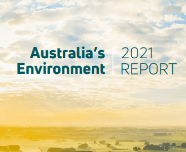 Australia's Environment Report 2021 image | Featured Image for Australia's Environment in 2021 page for TERN.