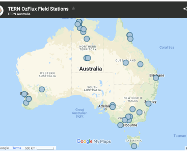 TERN OzFlux Field Stations | Featured Image for Updated Data From 33 Land-Atmosphere Flux Stations Now Available Page by TERN.