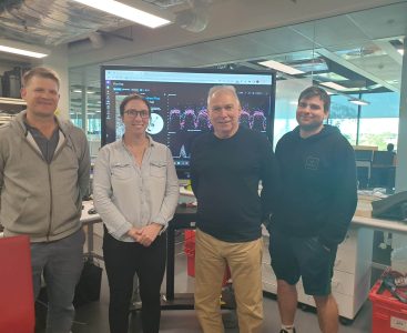 Soil carbon sequestration group photo | Featured Image for Flux Research Infrastructure Helps Industry Monitor Agricultural Soil Carbon Sequestration page by TERN.